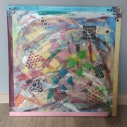 Obraz "Nadprzestrzeń " 70x70