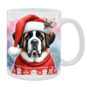 KUBEK Z PSEM Bernardyn krótkowłosy - PREZENT, PERSONALIZOW, 24HWYS