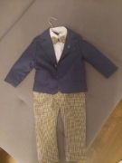 Elegancki strój na chrzest lub imprezę rozmiar 86