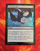 Requiting Hex karta MTG FOIL