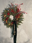 Wianek dekoracyjny na drzwi 