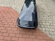 Box dachowy z belkami na relingi