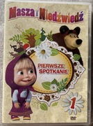 DVD bajka Masza i Niedźwiedź część 1 - Pierwsze spotkanie, zafoliowany