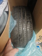 Komplet 4 felg aluminiowych Honda 14" + opony Firemax 