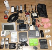 Zestaw elektroniki u żytkowej do naprawy i sprawnej 