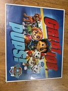 Plakat Psi Patrol wraz z ramą 