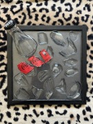 Coca-cola broken bottle resin art rozbita butelka