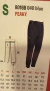 Spodnie robocze wygodne i elastyczne ISSA PEAKY STRETCH 8016B blue roz. S