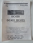 instrukcja obsługi radio samochodowe odtwarzacza kaset Philips PRL ele