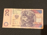 20 zł 1994 seria YD