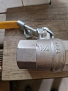ZAWÓR KULOWY KUREK GAZOWY DO GAZU WW 1,1/4 '' DN25 MOSIĘŻNY SOLIDNY
