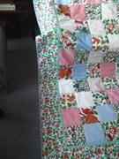 Narzuta-patchwork "Wiosna"