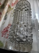 Wazon Sklo Union Candle Wax – szkło boho z lat 60. XX wieku