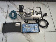 Kompresor z aerografem modelarstwo MAGMA 