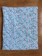 Nową płaska poduszka minky w liski