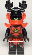 Lego Ninjago - Stone Army Warrior, Green Face njo508