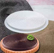  OKRĄGŁA SPIRALNA forma silikonowa 22.5*1 do Pieczenia Musów Zdobienia