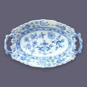 Patera Wzór Cebulowy Teichert Miśnia 1882-1929 Meissen Zwiebelmuster