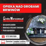 Opieka nad grobami Bwinów, sprzątanie grobów