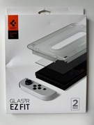 Szkło ochronne hartowane 9H Nintendo Switch Spigen Glas.tR EZ Fit 