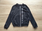 czarna bluza bomberka zapinana na zamek * 146