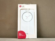 Oryginalne Etui LG G3s Quick Circle z klapką białe