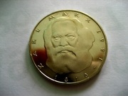 5 marek 1983  Karl Marx Niemcy srebro