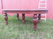 Przepiekny stylowy stół rozkładany lity mahoń 3,90