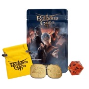 Baldur's Gate 3 Treasure pack pakiet skarbów Shadowheart Selune żółty worek
