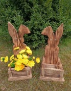 Donica doniczka kwietnik ogrodowy Zając Nowe