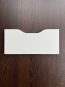 1 front Ikea Alex komoda kontenerek szafka biała biały