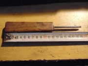 Markowe dłuto CAST STEEL 4mm z I połowy XX wieku