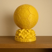 Złota Piłka FIFA Statuetka 3D – Nagroda dla Fana – Personalizacja Kolorów
