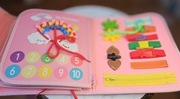 Książeczka 3D sensoryczna manipulacyjna Montessori