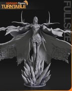 Figurka druk 3D żywica 12K " Shiva - Final Fantasy XVI " - 294 mm