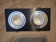 Zestaw lamp sufitowych LED – 22 oprawy + 44 żarówki GU10 ES111