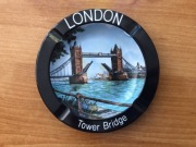 Popielniczka metalowa z Londynu most Tower Bridge