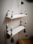 Półeczka huśtawka biała 