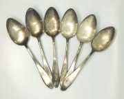 Łyżki stołowe ALPACCA, Ba.H., srebrzone, 6 szt. (S.5.)
