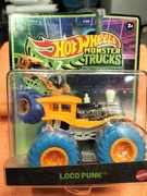 Hot wheels monster trucks loco punk nowy resorek autko 