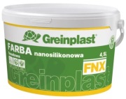 GREINPLAST Farba Fasadowa Nanosilk Biała FNX 9L 