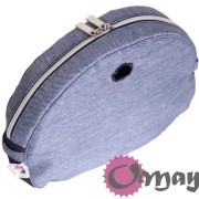 Granatowy organizer do Obag MOON LIGHT jeans niebieski 2 kieszenie OMAY