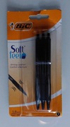 Długopis czarny zestaw 3 szt. Soft Feel BIC