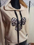 Bluza z kapturem kokarda panterka wyprzedaż 