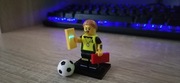Lego Minifigurka sędzia piłkarski col24-1 Seria 24