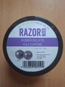 KULE GUMOWE RAZOR GUN KALIBER .43 OPAKOWANIE 100 SZT.