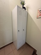 Szafka BHP ubraniowa 2-drzwiowa 60 cm, do szatni