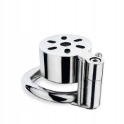 Mały Stalowy pas cnoty, Chastity Cage klatka na penisa oring 40mm