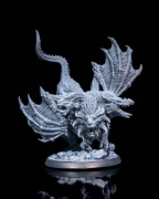 Chimera Legendarna Bestia figurka 32mm 14K zgodna z DnD RPG Pathfinder