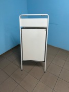 POTYKACZ STOJAK REKLAMOWY Stalowy 50x70 cm